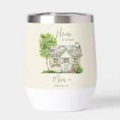 母の日引用文センチメンタル水色 (背面)