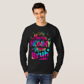 母の日引用文ママ母ブルママ人生 Tシャツ (正面フル)