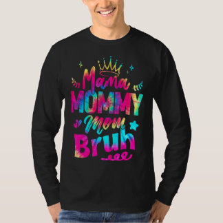 母の日引用文ママ母ブルママ人生 Tシャツ