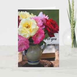 母の日折りグリーティングカード カード