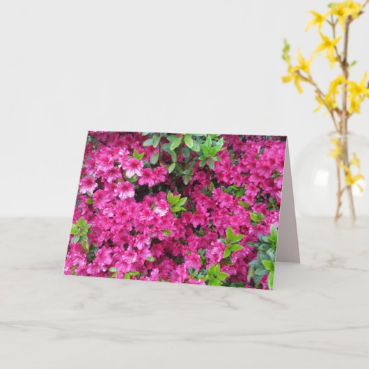 母の日折りグリーティングカード カード (黄色い花)