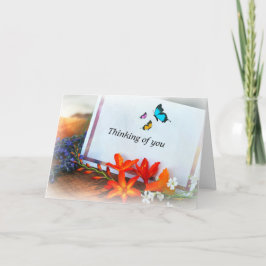 母の日折りグリーティングカード カード