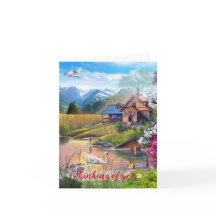 母の日折りグリーティングカード