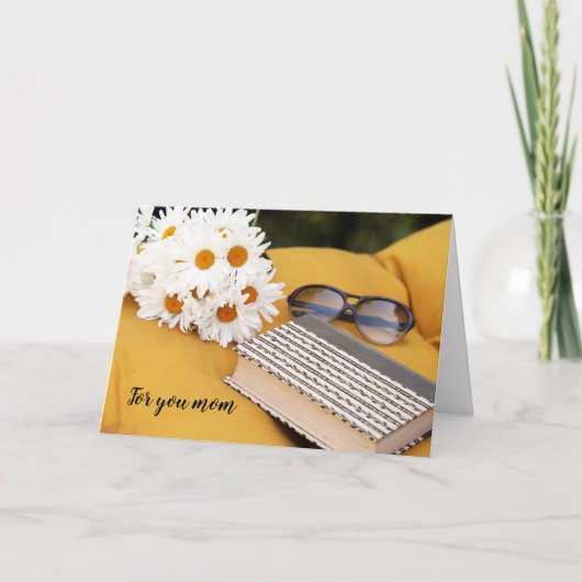 母の日折りグリーティングカード カード (正面)