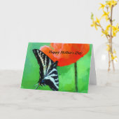 母の日折り紙グリーティングカード カード (黄色い花)