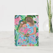 母の日折り紙グリーティングカード カード (正面)