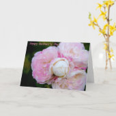 母の日折り紙グリーティングカード カード (黄色い花)