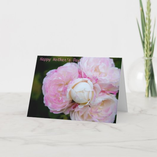 母の日折り紙グリーティングカード カード (正面)