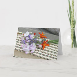 母の日折り紙グリーティングカード カード