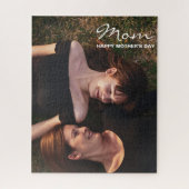 母の日最高の友のカスタム写真 ジグソーパズル (縦)