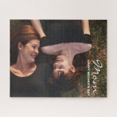 母の日最高の友のカスタム写真 ジグソーパズル (横)