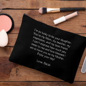 母の日最高の友の写真 アクセサリーポーチ