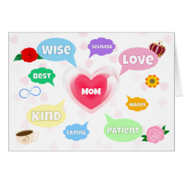 母の日最高の母の言葉雲クイーンクラウンラブ