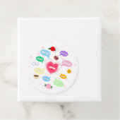 母の日最高の母の言葉雲クイーンクラウンラブ フェイバータグ (インサイチュ)