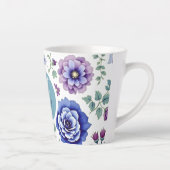 母の日最高の母フローラ カフェラテマグ (右)