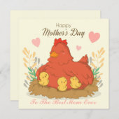 母の日札カード シーズンカード (正面/裏面)