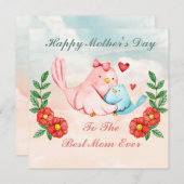 母の日札カード シーズンカード (正面/裏面)