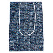 母の日棒の女の子 – デイジー ミディアムペーパーバッグ (裏面)