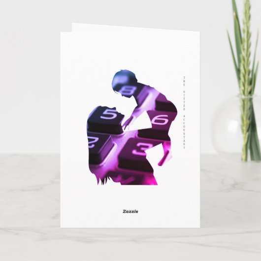 『母の日母の会計士へ』 カード (裏面)