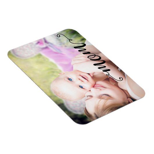 母の日母の写真カスタム贈パーソナライズされたり物 マグネット (右側)