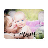 母の日母の写真カスタム贈パーソナライズされたり物 マグネット (横)