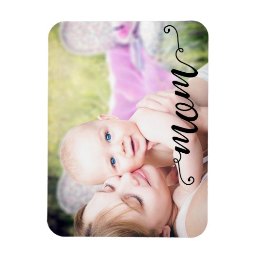 母の日母の写真カスタム贈パーソナライズされたり物 マグネット (縦)