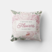 母の日牡丹の花私はあなたを選ぶ クッション (正面)