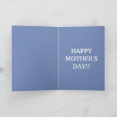 母の日用カード カード (内部)