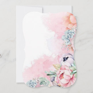 母の日祝への招待 招待状