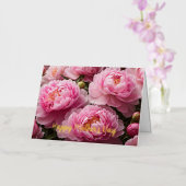 母の日箔グリーティングカード 箔グリーティングカード (蘭)