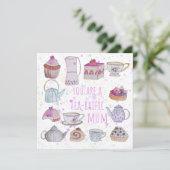 母の日紅茶タイムカード シーズンカード (スタンド正面)