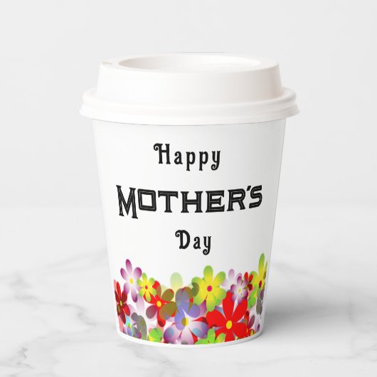 母の日紙杯 紙コップ (裏面)
