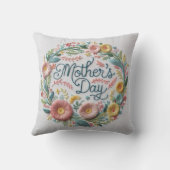 母の日装飾用クッション:心地よいのTouch クッション (裏面)