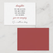 母の日詩 母の日カード ノートカード (正面/裏面)