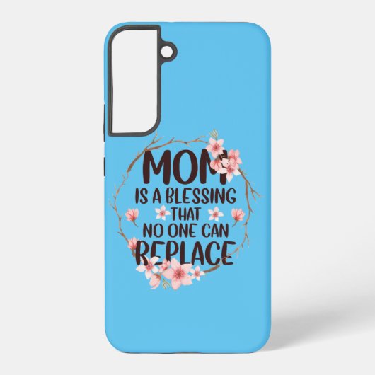 母の日賛美に、母は誰も置き換えられない SAMSUNG GALAXYケース (裏面)