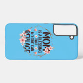 母の日賛美に、母は誰も置き換えられない SAMSUNG GALAXYケース (裏面横)