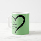 母の日贈り物 コーヒーマグカップ (正面左)