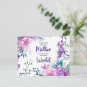 母の日贈り物 シーズンポストカード (スタンド正面)