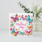 母の日輝く蝶々 シーズンカード (スタンド正面)