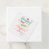 母の日1回目かわいい母さパーソナライズされたん フェイバータグ