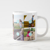 母の日10写真コラージュマグ ジャンボコーヒーマグカップ (右)