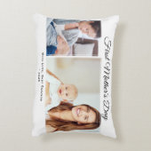 母の日2フォトアクセントピロー アクセントクッション (裏面(縦))