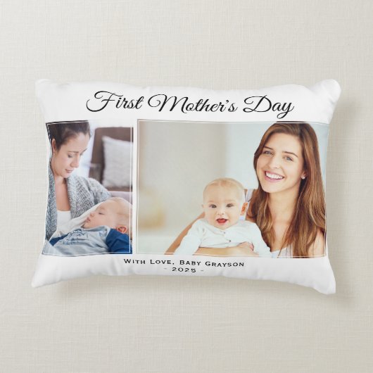 母の日2フォトアクセントピロー アクセントクッション (裏面)