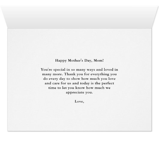 母の日2写真手描き花ハート (内部横(下))