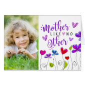 母の日2写真手描き花ハート (正面横)