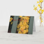 母の日2008のカード カード (黄色い花)