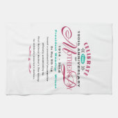 母の日2014年- 100年のお祝い キッチンタオル (横)