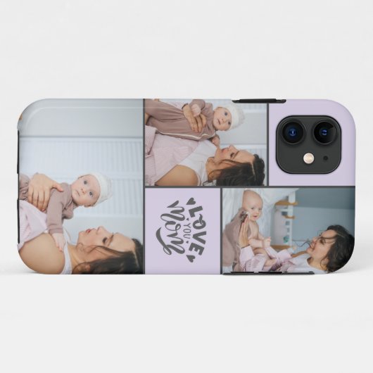 母の日3写真大学iPhoneケース Case-Mate iPhoneケース (裏面(横))