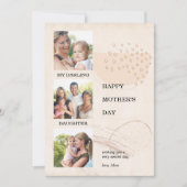 母の日3写真抽象芸術編モダン集可能 シーズンカード (正面)