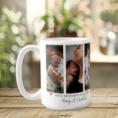 母の日3枚の写真コラージュ コーヒーマグカップ